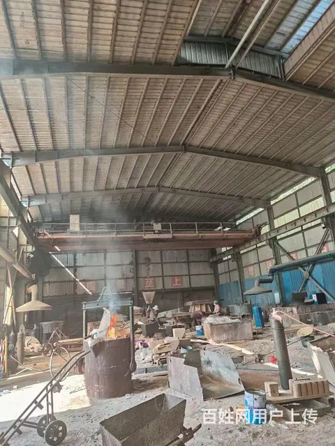 过磅处理二手钢结构厂房行车房 - 图片