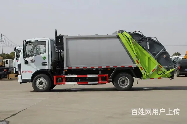 垃圾车-压缩垃圾车-环卫车 - 图片 9