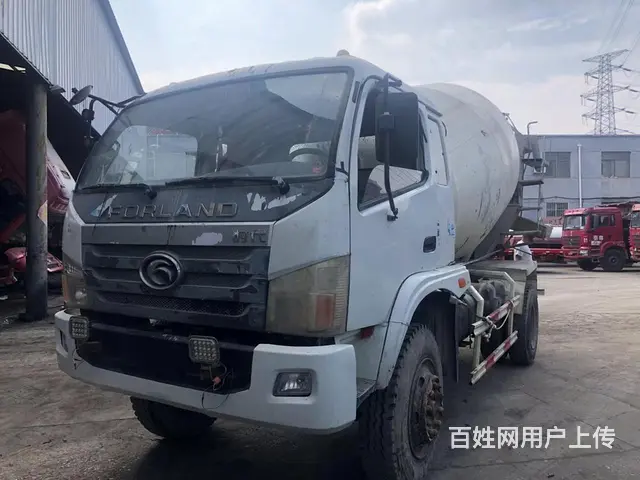 废铁价格处理9台15年6方时代单桥水泥搅拌罐车 - 图片 1