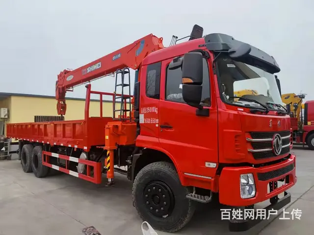 上汽红岩后八轮随车吊厂家现车出售价格低 - 图片 2