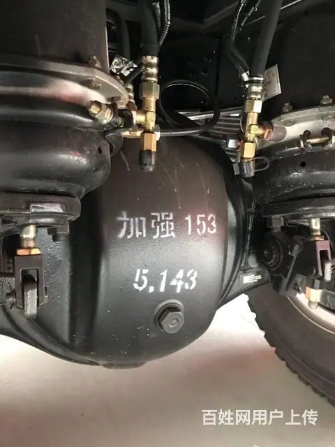 拖大小型挖机拖板车 国六三轴平板车　不超重挖机拖车 - 图片 8