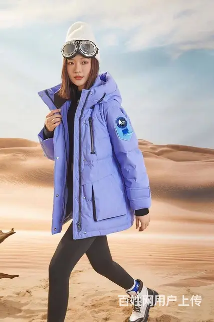 武汉盛依服饰朗曼笛冬季羽绒服多种风格女装上新大货 - 图片 2