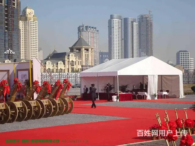 异形篷房 车展篷房 车展帐篷 大型欧式帐篷生产租赁 - 图片 2