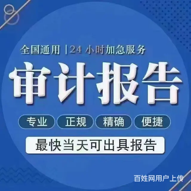 投标审计报告 验资报告 贷款审计报告 - 图片