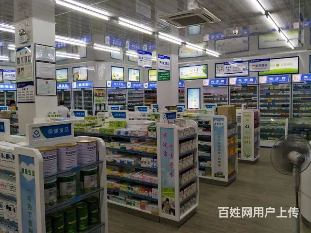 苏州无锡药店展柜制作厂家，药店装饰设计，西药玻璃柜 - 图片 3