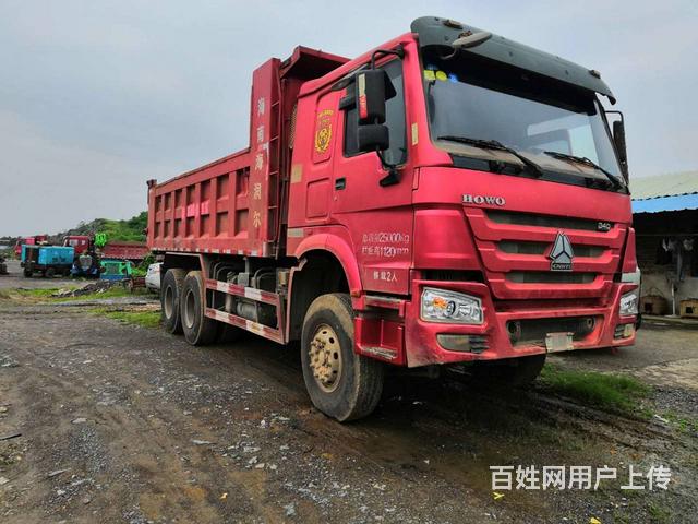15年豪沃340后八轮自卸车 个人户
