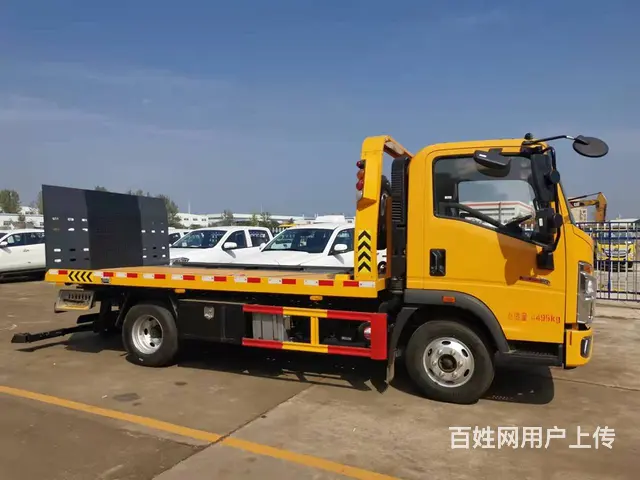 重汽豪沃清障车 道路救援拖车 首付价格优 - 图片 4