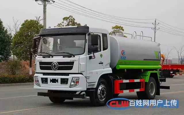 国六东风12吨洒水车 喷雾降尘车价格 现车配置电话 - 图片 3