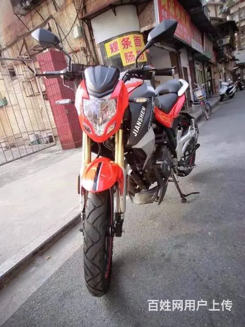 出售2017年Ak街车，带合格证，带防盗，带前减震 - 图片 8