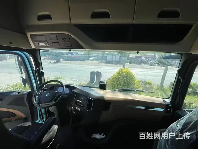 陕汽德龙X5S国六LNG潍柴480马力牵引半挂新车 - 图片 2