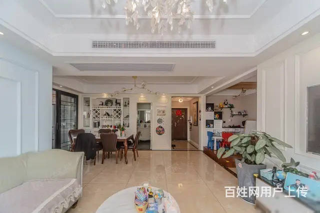 环球港旁九洲花园豪华装修大三房，楼层好一线品牌家具 - 图片 1