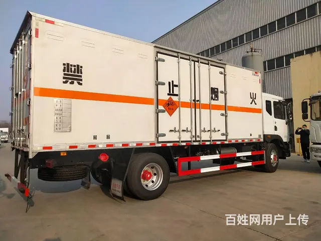 低价出售东风多利卡D9爆炸品厢式车 包上户 包送到 - 图片 7