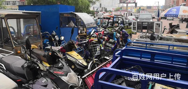 大庆专卖二手送餐车外卖电动车 二手送餐架子车便宜 - 图片 6