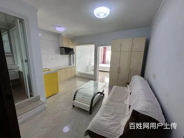 天盛家苑公寓15楼50一室一厅一卫，含取暖，物业，网费。空调 - 图片 1