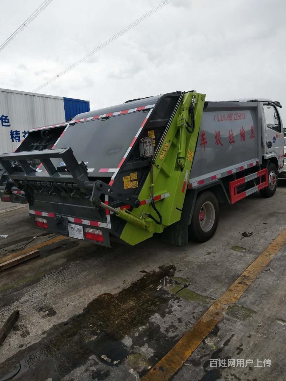 【图】- 压缩垃圾车,挂桶,勾臂摆臂,密封对接,垃圾箱垃圾站 - 陇南武