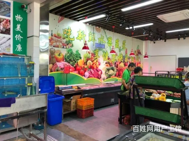 新站区七里塘街道成熟社区沿街营业中生鲜百货超市转让 - 图片 4