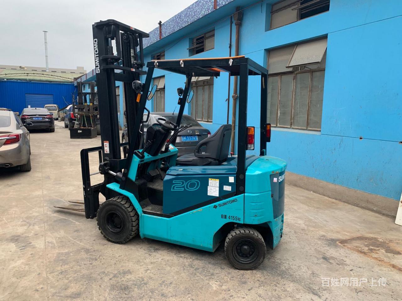 住友2吨四轮电动叉车,九成新二手叉车便宜转
