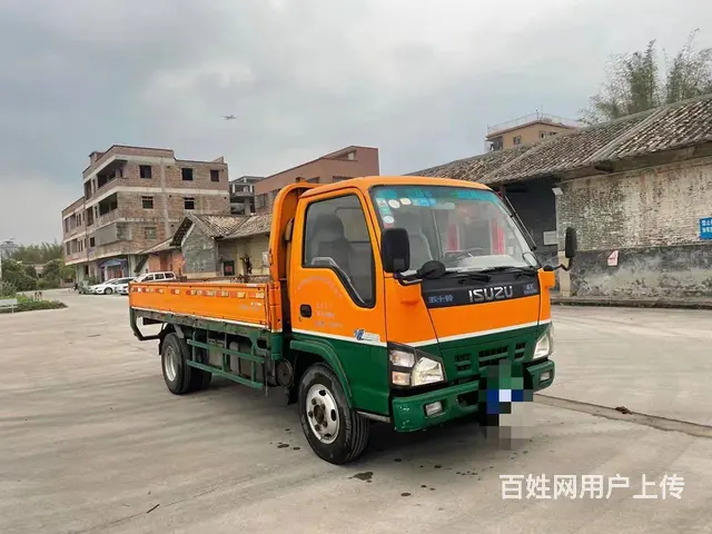 10年五十铃4K单排4米2平板车 看上可聊 - 图片 1