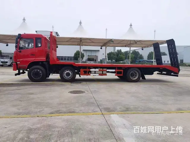 前四后四东风D17挖机平板拖车 厂家价格 - 图片 6