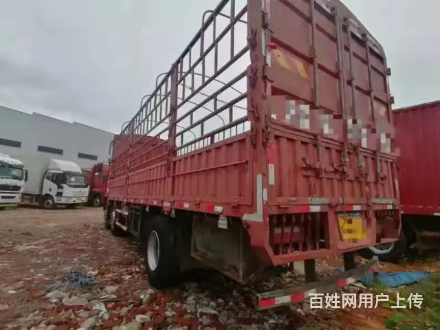 国四载货车江淮前四后四高栏9米6车厢270马力 - 图片 8