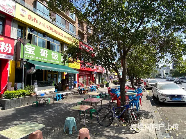 2所大学对面.人民路亿祥东郡小区门口餐饮快餐店电费便宜可外摆 - 图片 2