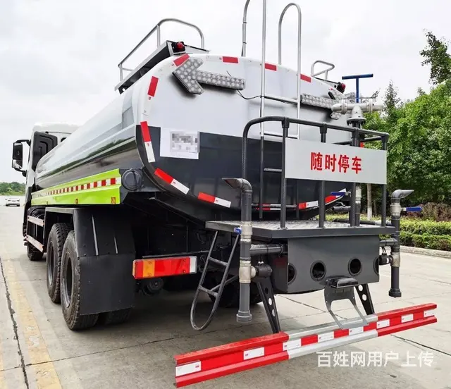 18吨后双桥洒水车 大型工地抑尘车 雾炮抑尘车价格 - 图片 6