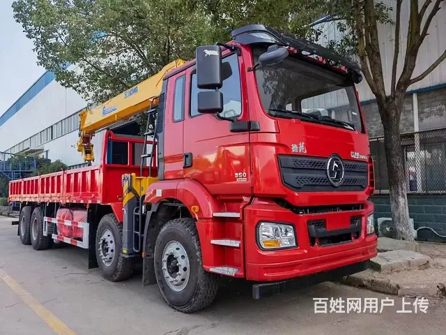 陕汽潍柴350马力随车吊 多少钱一辆 - 图片 1