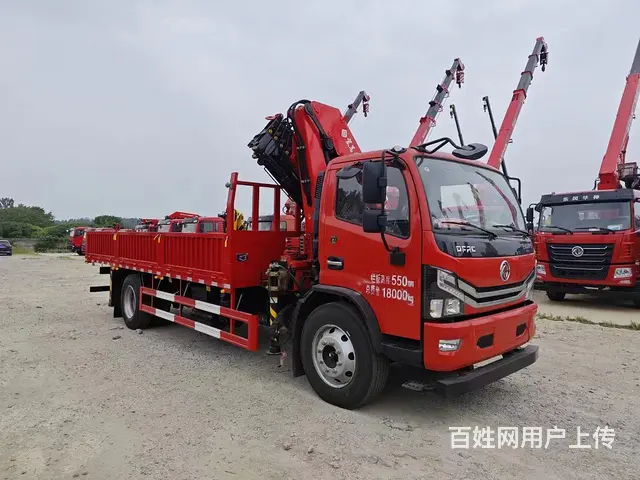 多利卡D8单桥6.3吨折臂随车吊 厂家报价一步到位 - 图片 3