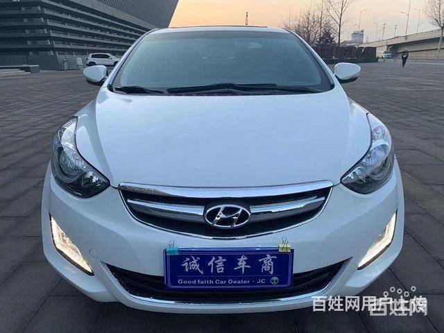 现代 伊兰特 2015款 伊兰特 朗动 1.6 手自一体 d