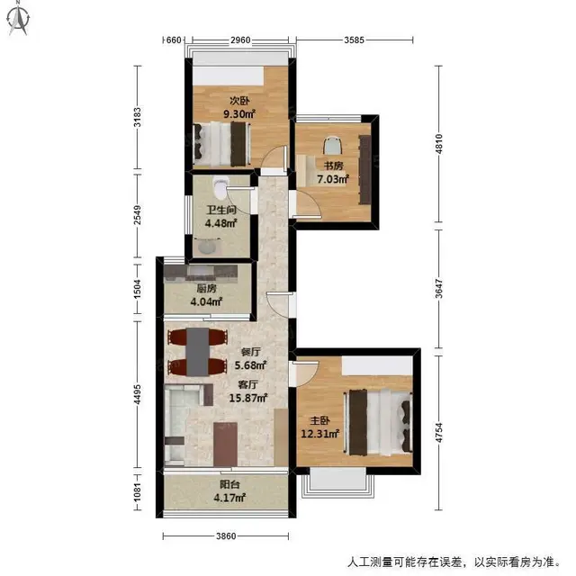 望江府(上城-望江) 普通住宅 精装修 - 图片 12