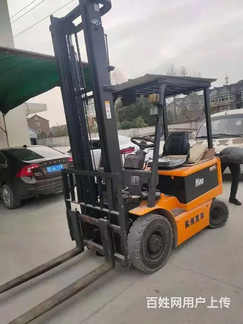 个人杭叉2吨二手电动叉车，4米堆高交流蓄电池叉车 - 图片 4