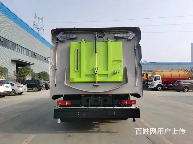 道路吸尘洗扫车乡村道路洗扫车带洒水多工能道路清扫车 - 图片 6