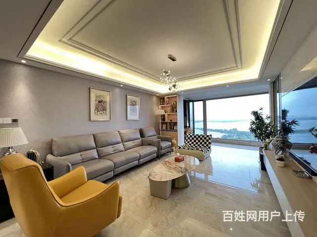 东湖风景区 原岸3房2卫 一线湖景 全景大落地窗 - 图片 1