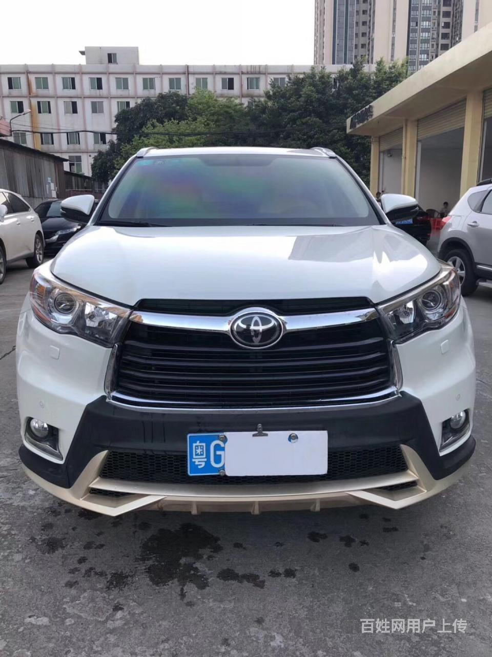 粤g户16年丰田汉兰达
