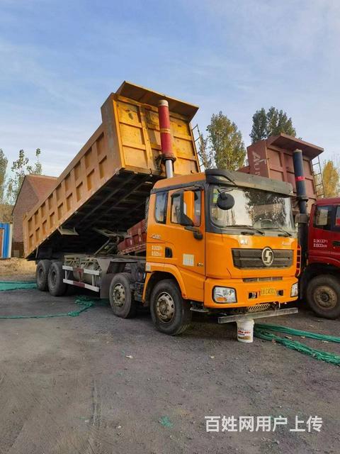 20年国五二手陕汽德龙8.2米自卸车，车况极品的图片