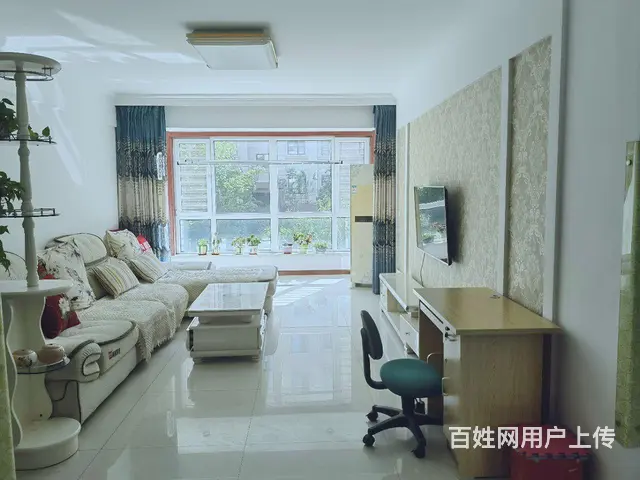 立式空调，包物业宽带，文祥豪府四期二楼93平2室1厅，精装修 - 图片 1