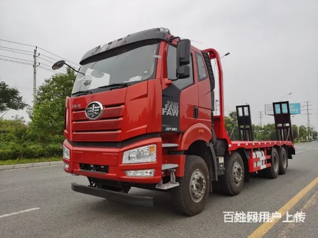 锡柴380马力解放前四后八平板车 来电有优惠 - 图片 7