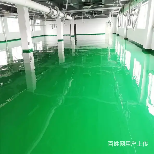 肥城高强度车间耐磨地坪漆施工 - 图片 1