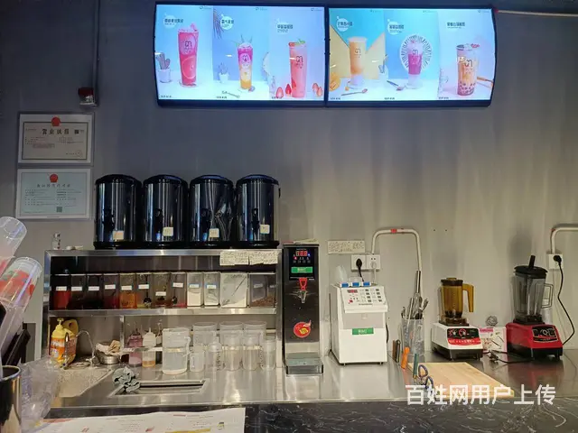 7707（七P）个人城西区万达金街北街奶茶加盟店转让 - 图片 4