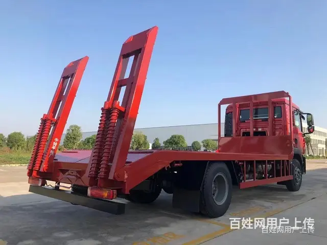 吉林国六重汽豪沃挖机拖车16吨挖机拖车办下来一共多少钱 - 图片 2
