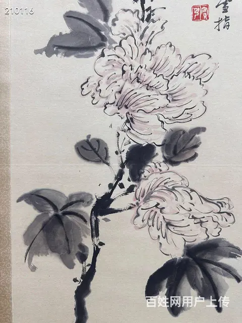 黄宾虹画心尺寸80*33   老 - 图片 6