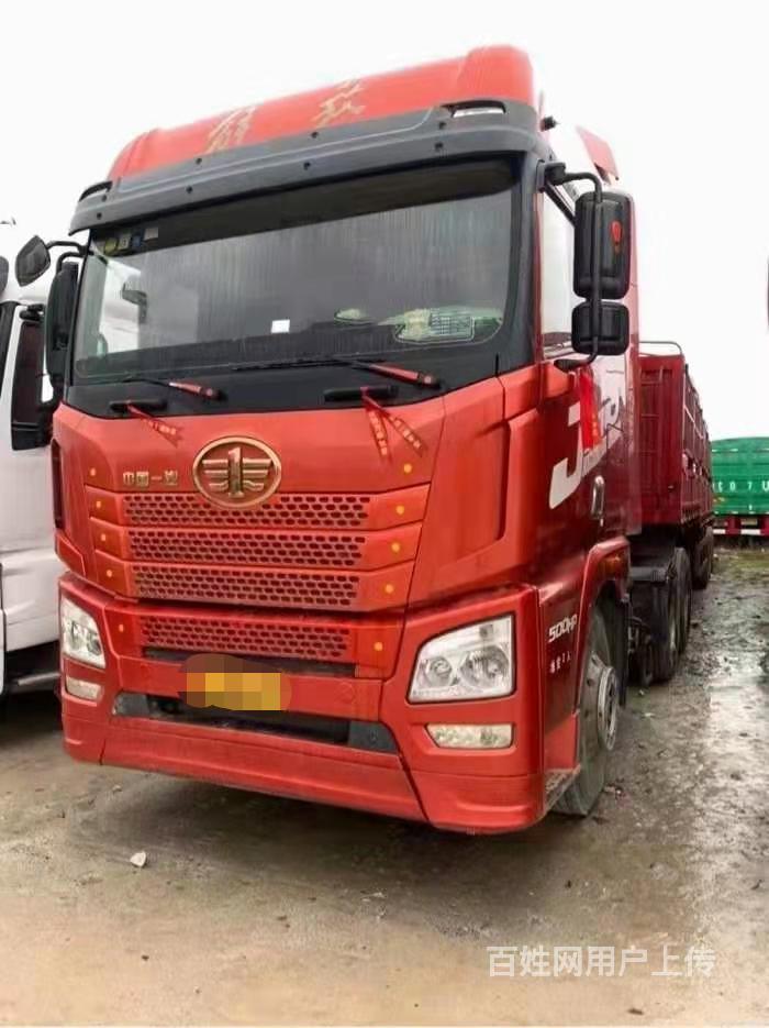 17年8月解放jh6 半挂车 13米高栏 便宜出售