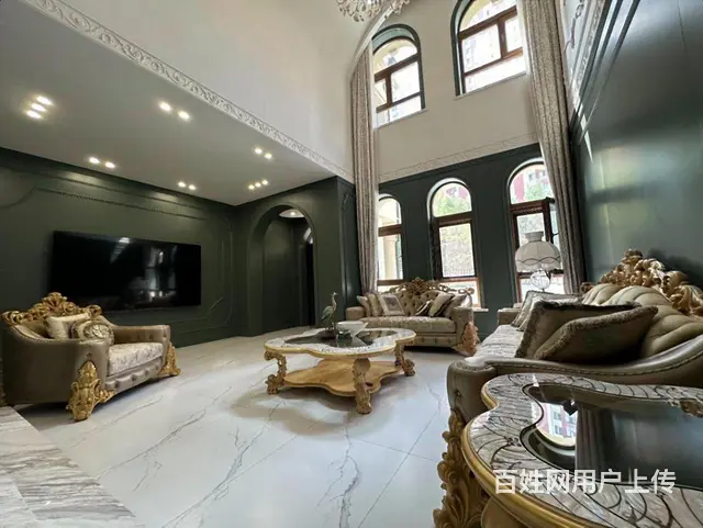 上新玫瑰湾拢岸别墅 独立车库 法式轻奢 富兰帝期家私 - 图片 2