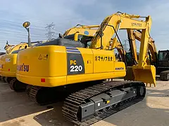 低价出售小松220-8二手挖掘机个人转让机况好