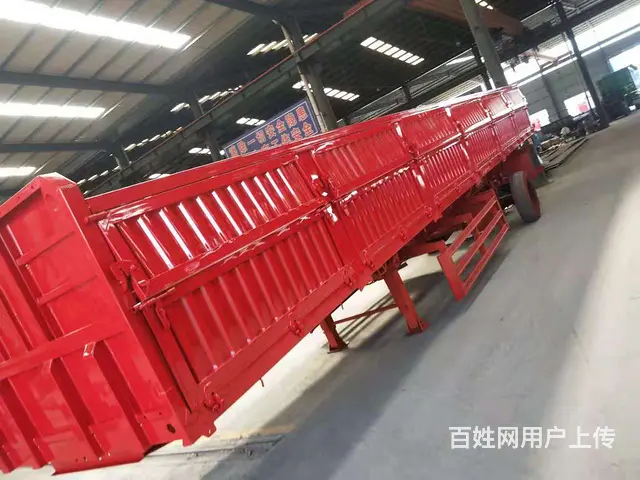 襄樊2021年13米标箱侧翻半挂车，坚固耐用 - 图片 4