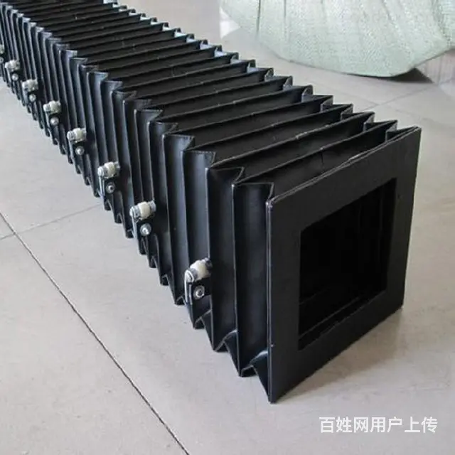 一字风琴防护罩风琴机床防护罩,伸缩式尼龙布防护罩 - 图片 2