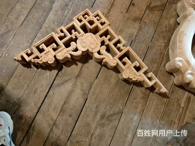 四川自贡中式实木雀替实木角花中式龙头 - 图片 7