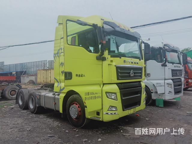 急售二手汕德卡牵引车 540马力 国五双驱