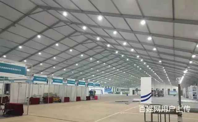 仓储篷房 3-70米跨度均可定制 搭建快造价低 - 图片 1