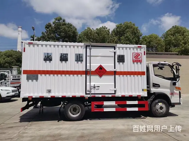 宽2.1米江淮蓝牌一类爆炸品厢式运输车分期首付价格 - 图片 8